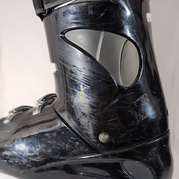 Lange F6 Softech Downhill Ski Boot Men’s US 12/12.5 (Mondo 30.5) 349mm, Black